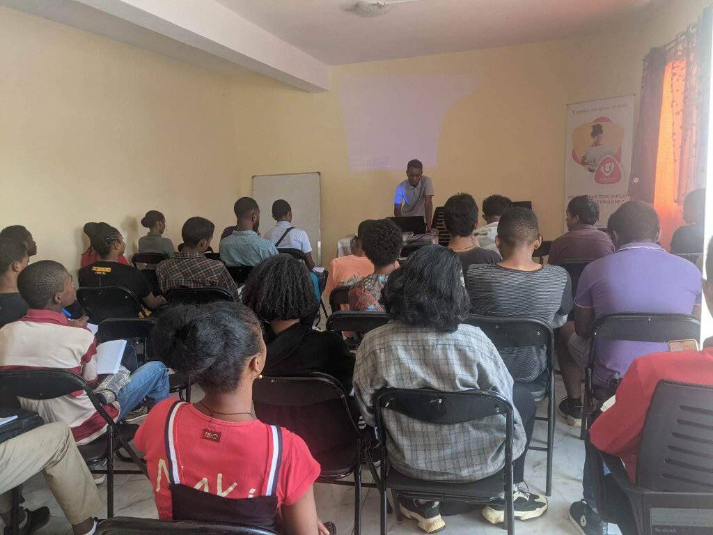 In-person Upskills.mg training session, Fianarantsoa, 2023